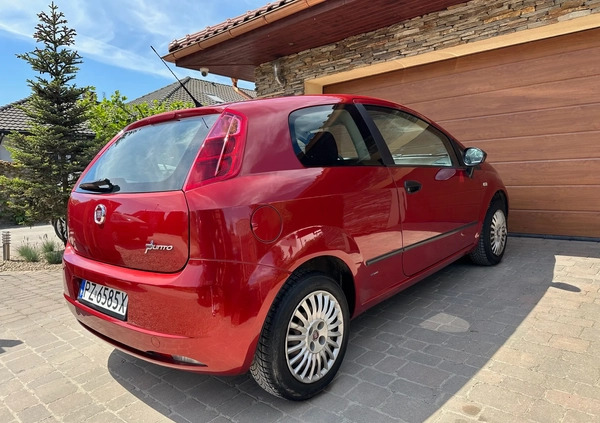 Fiat Punto cena 7900 przebieg: 113734, rok produkcji 2007 z Swarzędz małe 67